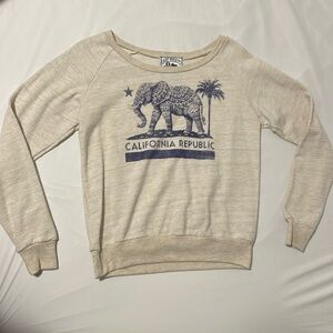 Cream color California Republic sweater